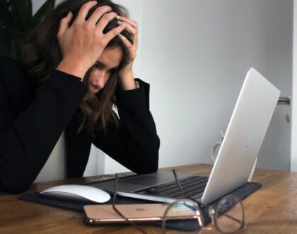 woman worried about employers liability insurance